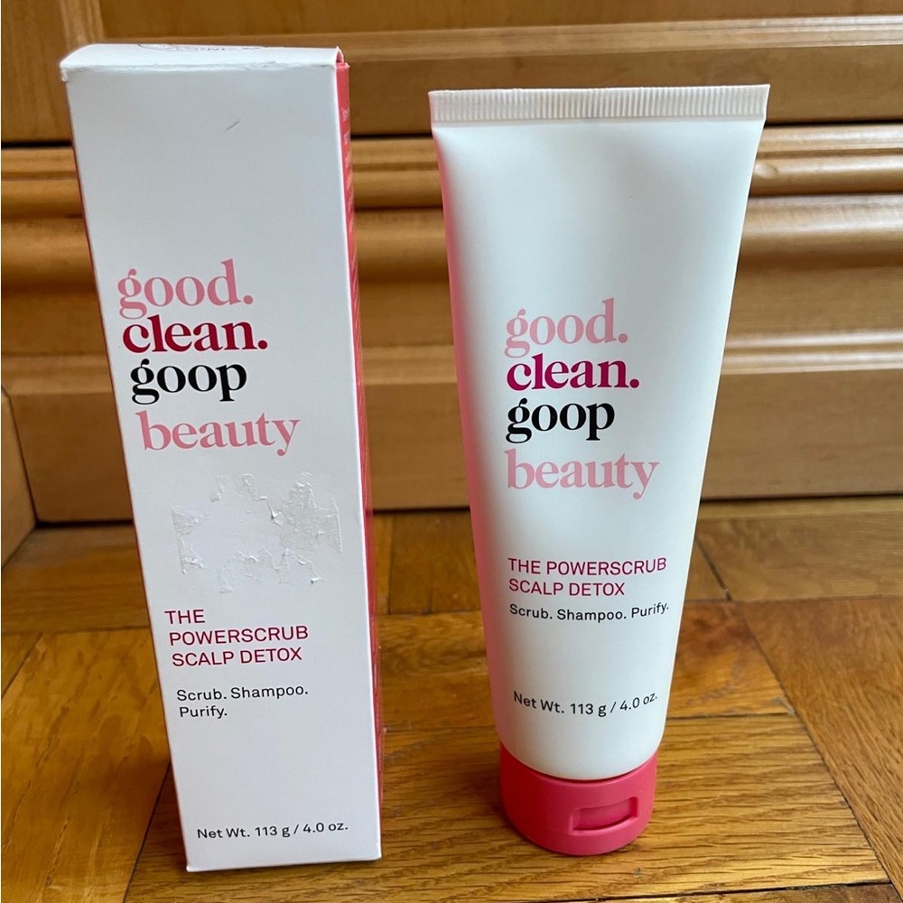 good.clean.goop Beauty The Powerscrub Scalp Detox - 4oz NWT